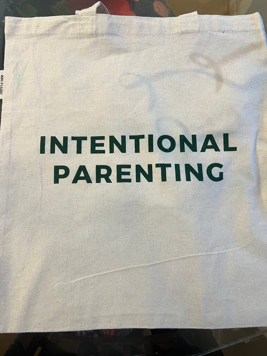 Intentional Parenting Tote Bag