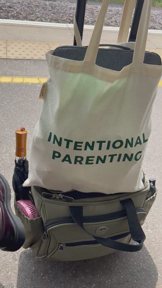 Intentional Parenting Tote Bag